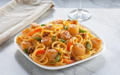 Spicy Cajun Shrimp with Creamy Polenta + Sautéed Greens